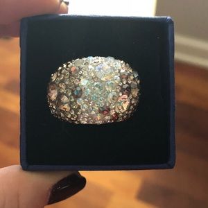 Swarovski Chic Ring in Gold Mine